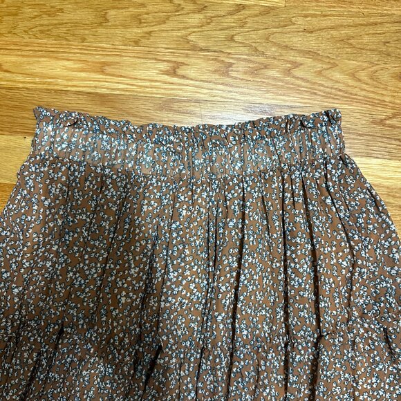 Tiered Boho Maxi Skirt - Picture 5 of 5